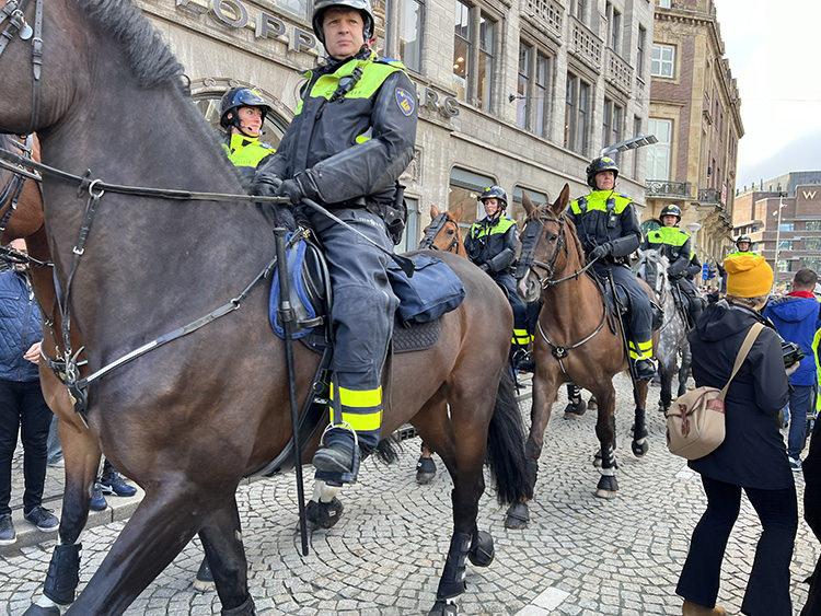 Hollanda'da Filistin'e destek gösterisinde 3 kişi gözaltına alındı