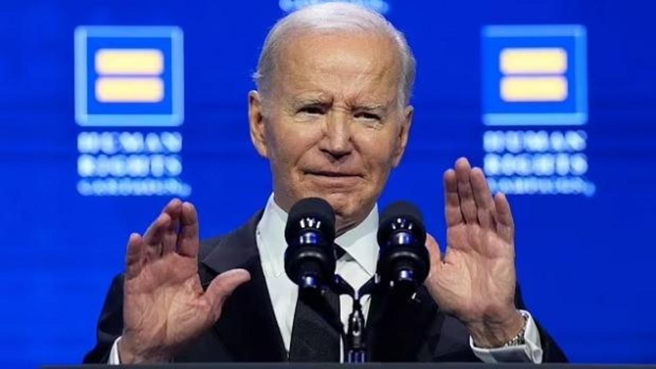 Biden’a soğuk duş: Konuşması Filistin destekçisinin sözleriyle kesildi