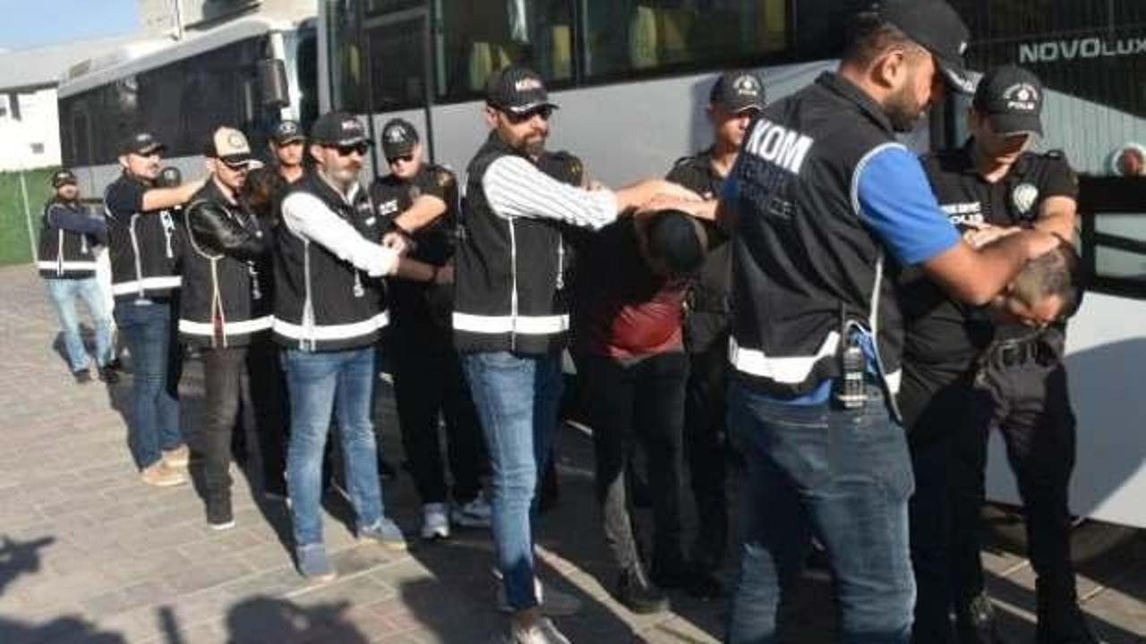 ‘Aktaşlar’ suç örgütüne operasyonda 20 şüpheli adliyede