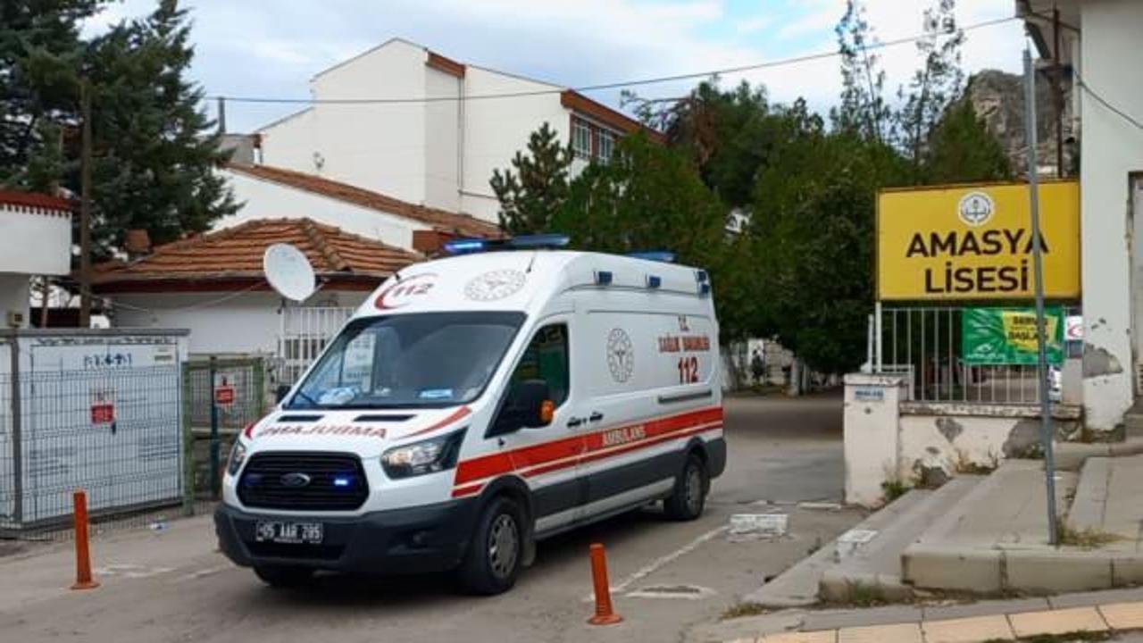 Amasya’da gıda zehirlenmesi şüphesiyle 5 öğrenci hastaneye kaldırıldı
