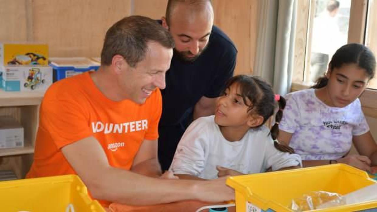 Amazon Türkiye’nin desteğiyle Hatay’da ‘Gülümseten Hayaller Topluluk Evi’ açıldı