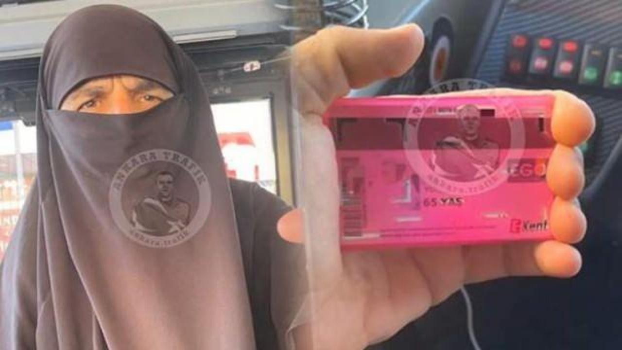 Ankara’da bu da oldu! Kadın kılığına girip annesinin otobüs kartını kullandı