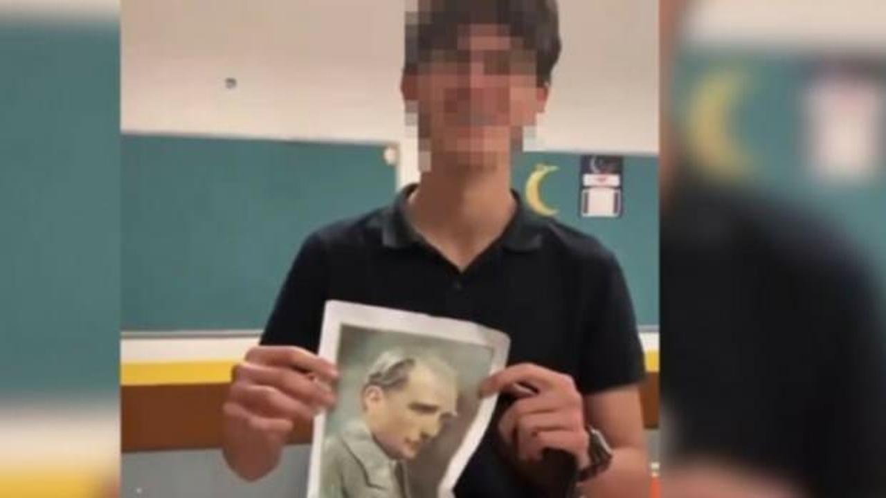 Atatürk’e hakaret eden liseli hakkında karar