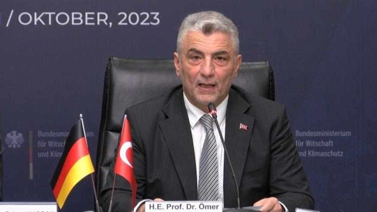 Bakan Bolat: Almanya ile ticaret hacmimizin 50 milyar doları aşmasını bekliyoruz