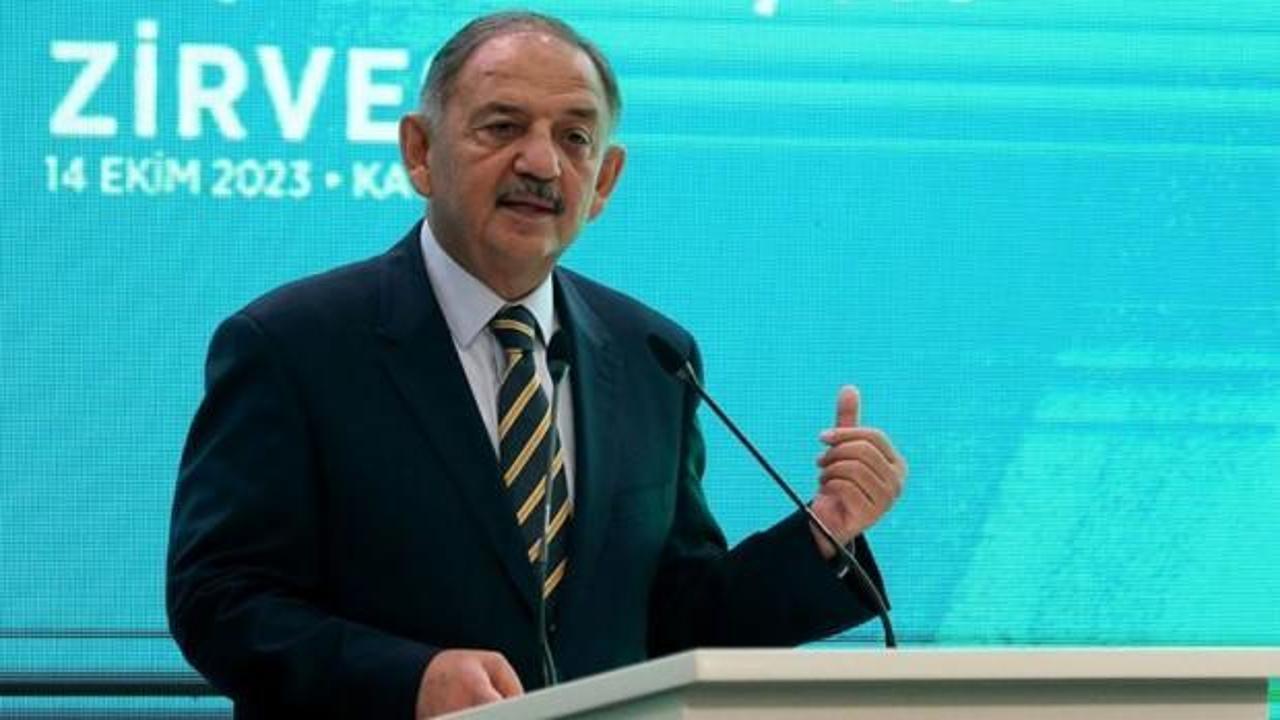Bakan Özhaseki: Gaziantep’te 24 bin 977 adet konutu yükseliyor