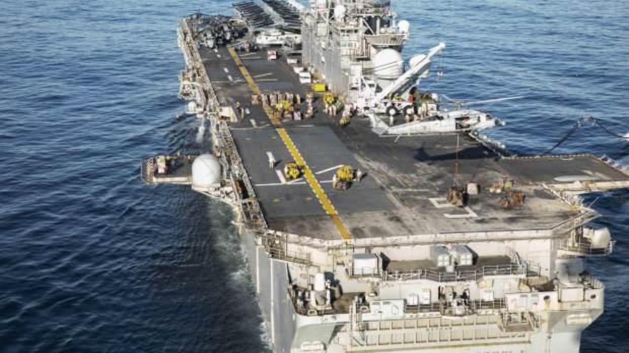 CNN: ABD’nin Orta Doğu’daki amfibi gemisi Doğu Akdeniz’e ilerliyor