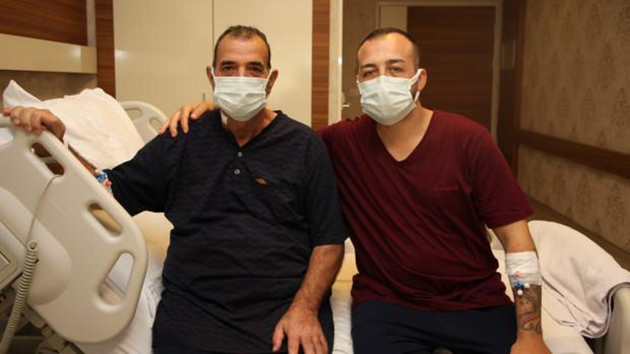 Eski damadından nakledilen dokuyla hayata tutundu