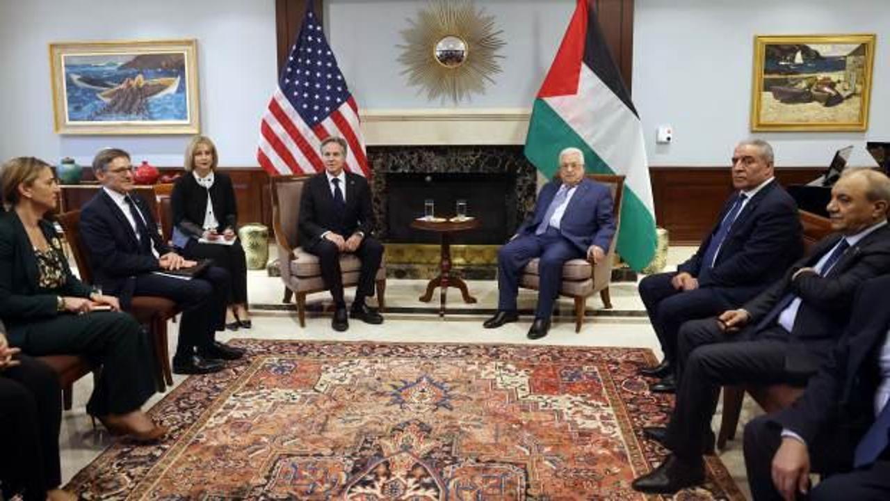 Mahmud Abbas’la ABD’li Antony Blinken’in şakalaşması gündem oldu