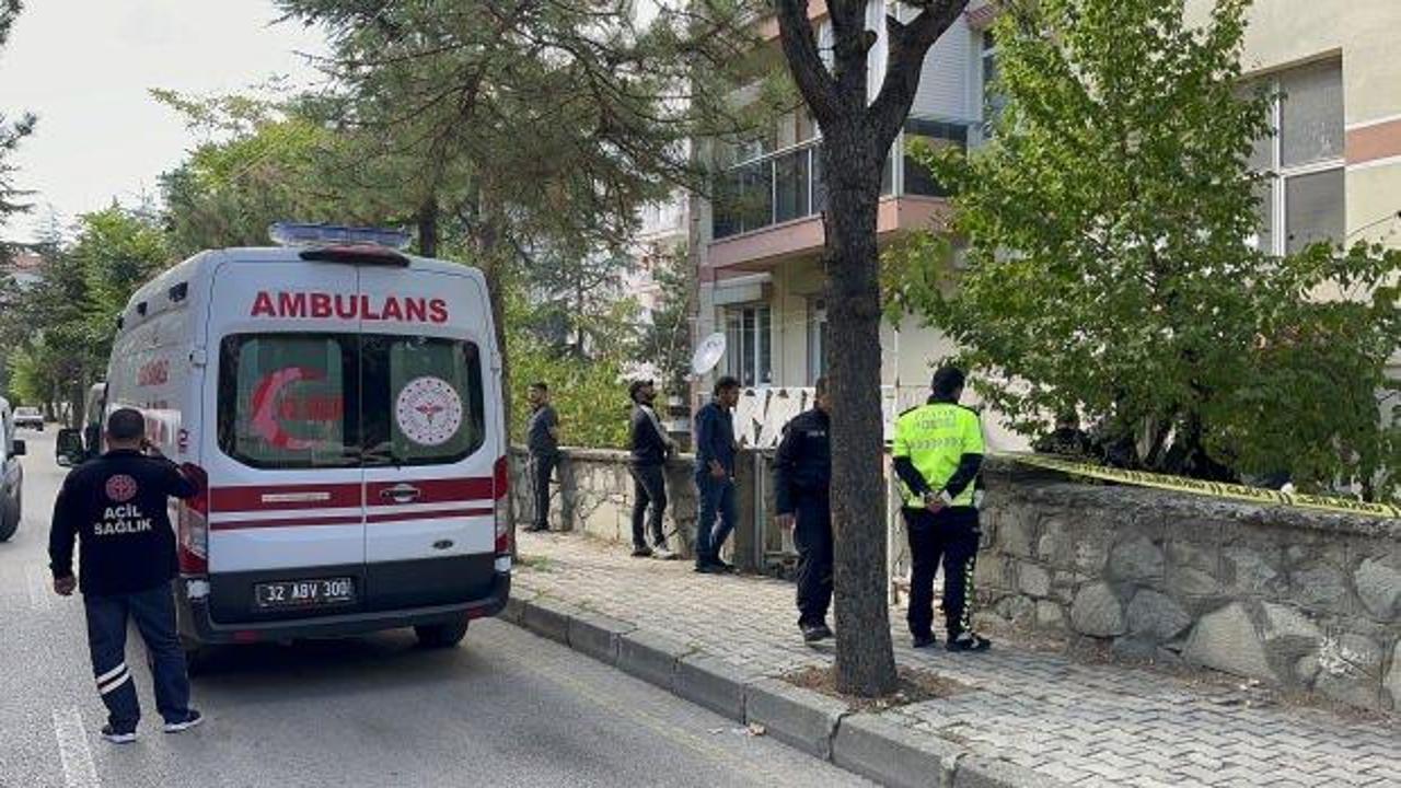 Isparta’da balkondan düşen 90 yaşındaki kişi öldü