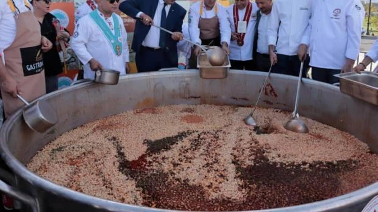 Kayseri’de dünya rekoru