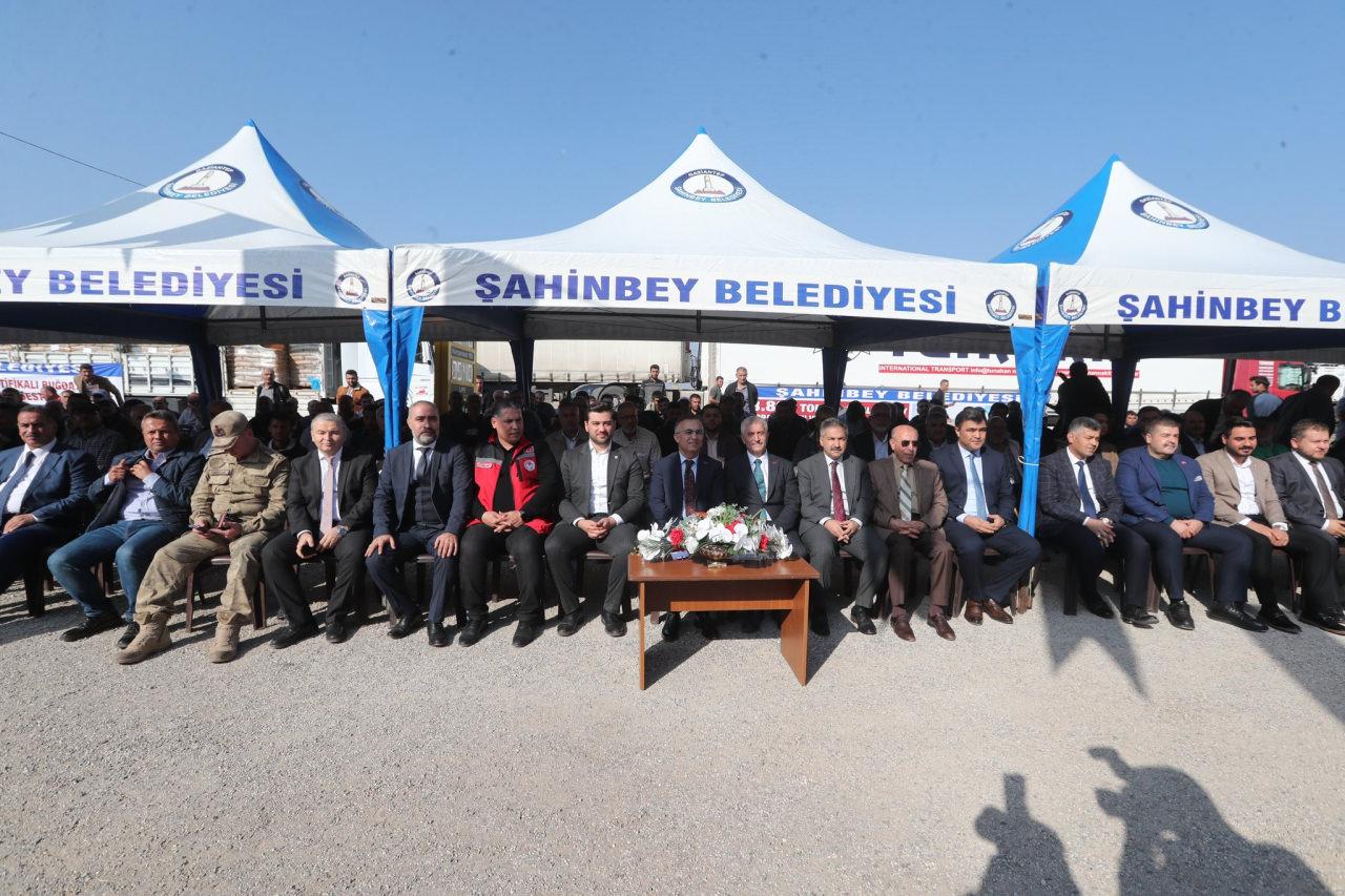 Şahinbey Belediyesi'nden çiftçilere 10 bin kamyonluk destek