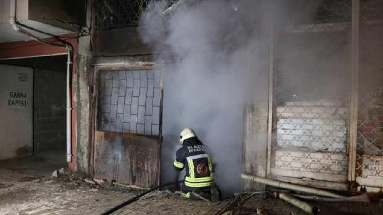 5 katlı apartmanda çıkan yangın söndürüldü