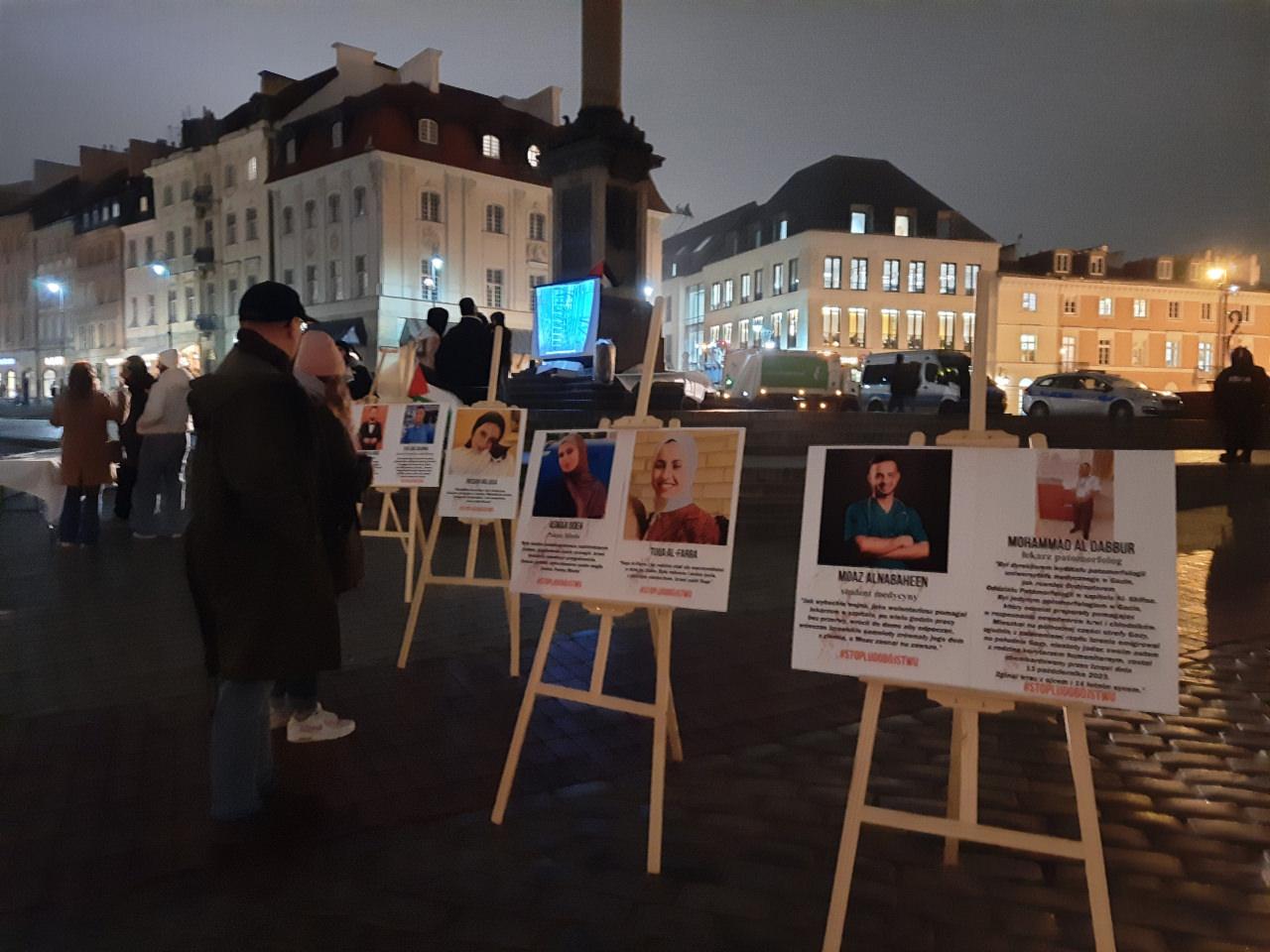 Polonya'da ve Güney Kore'de Filistinliler için destek protestoları düzenlendi