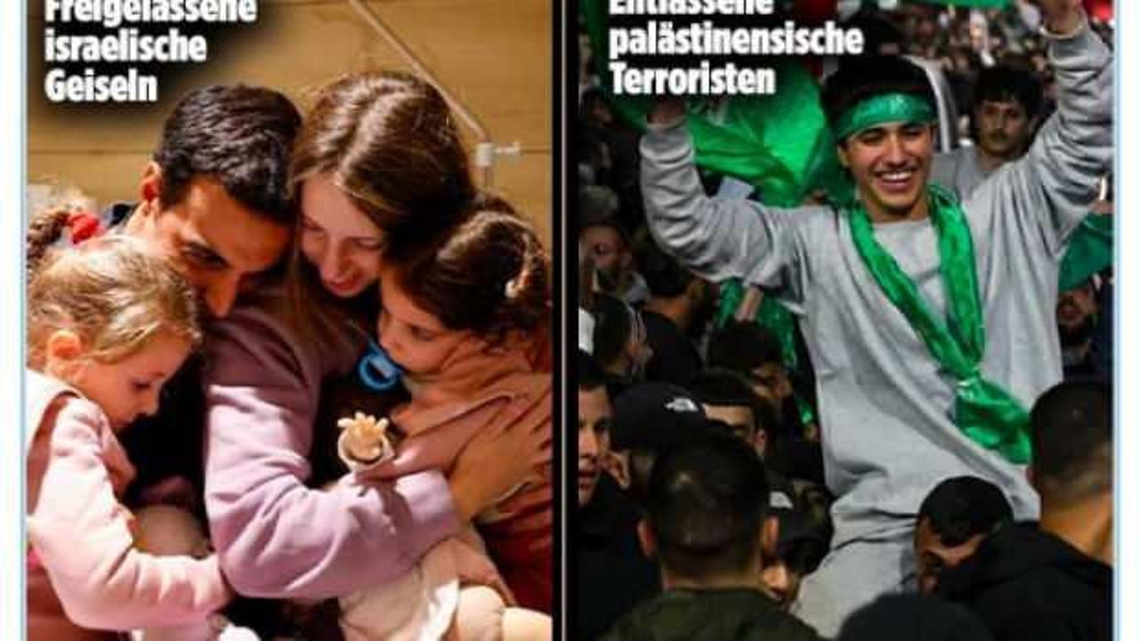 Katliam savunucusu Bild, Filistinli esirleri “terörist” yaptı