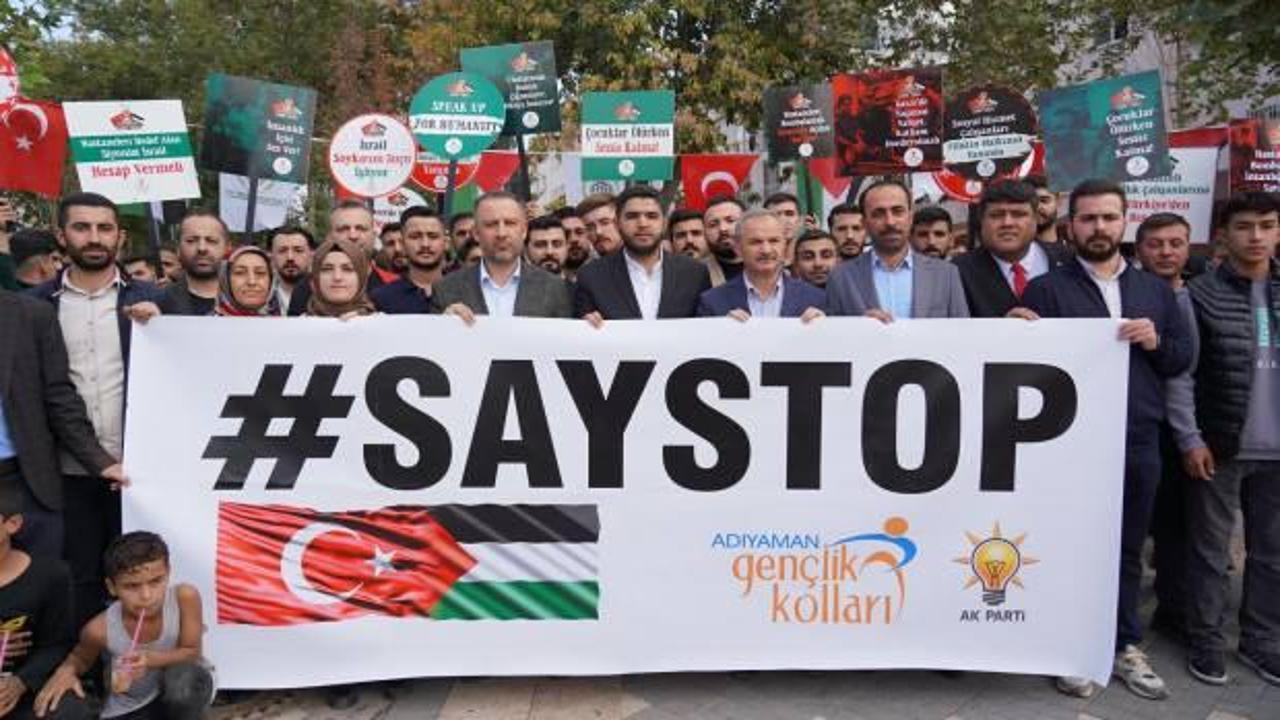 AK Gençlik Kolları, 81 ilde ‘Saystop’ diyerek sokakta!