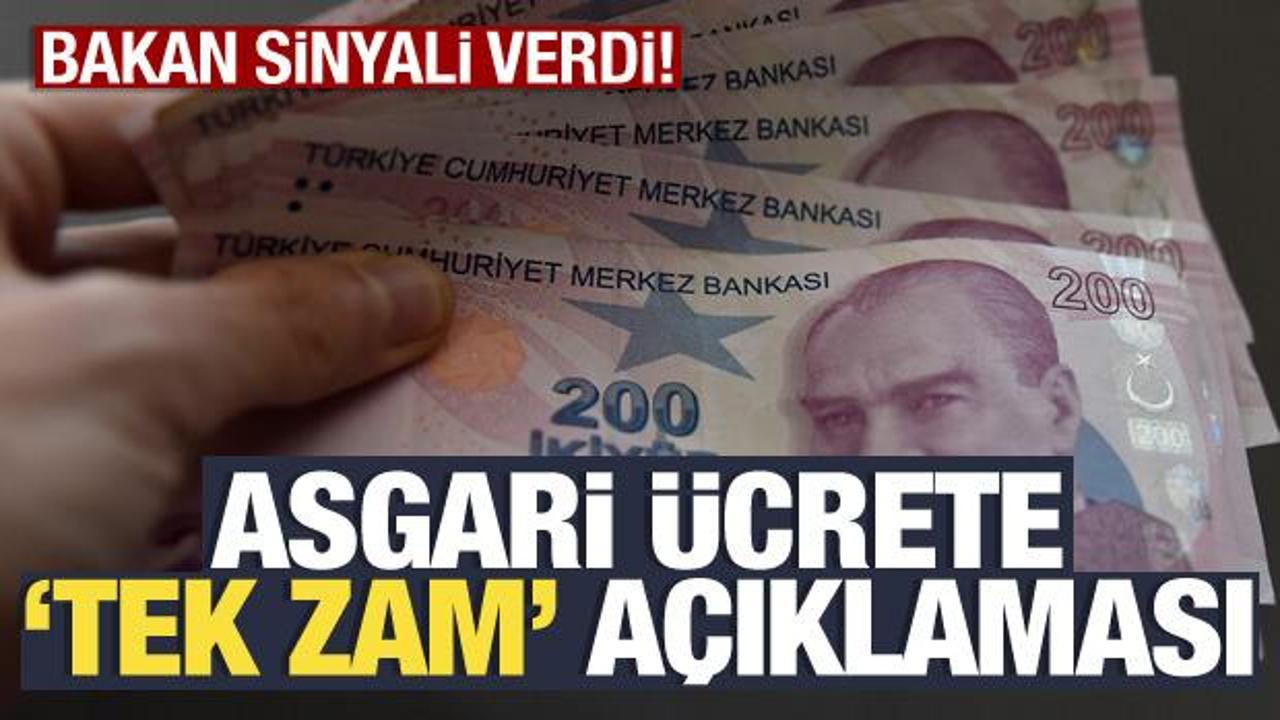 Bakan Işıkhan’dan asgari ücrete ‘tek zam’ açıklaması