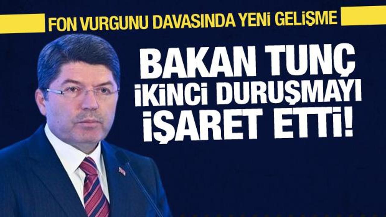 Bakan Tunç’tan gizli fon dolandırıcılığı açıklaması!