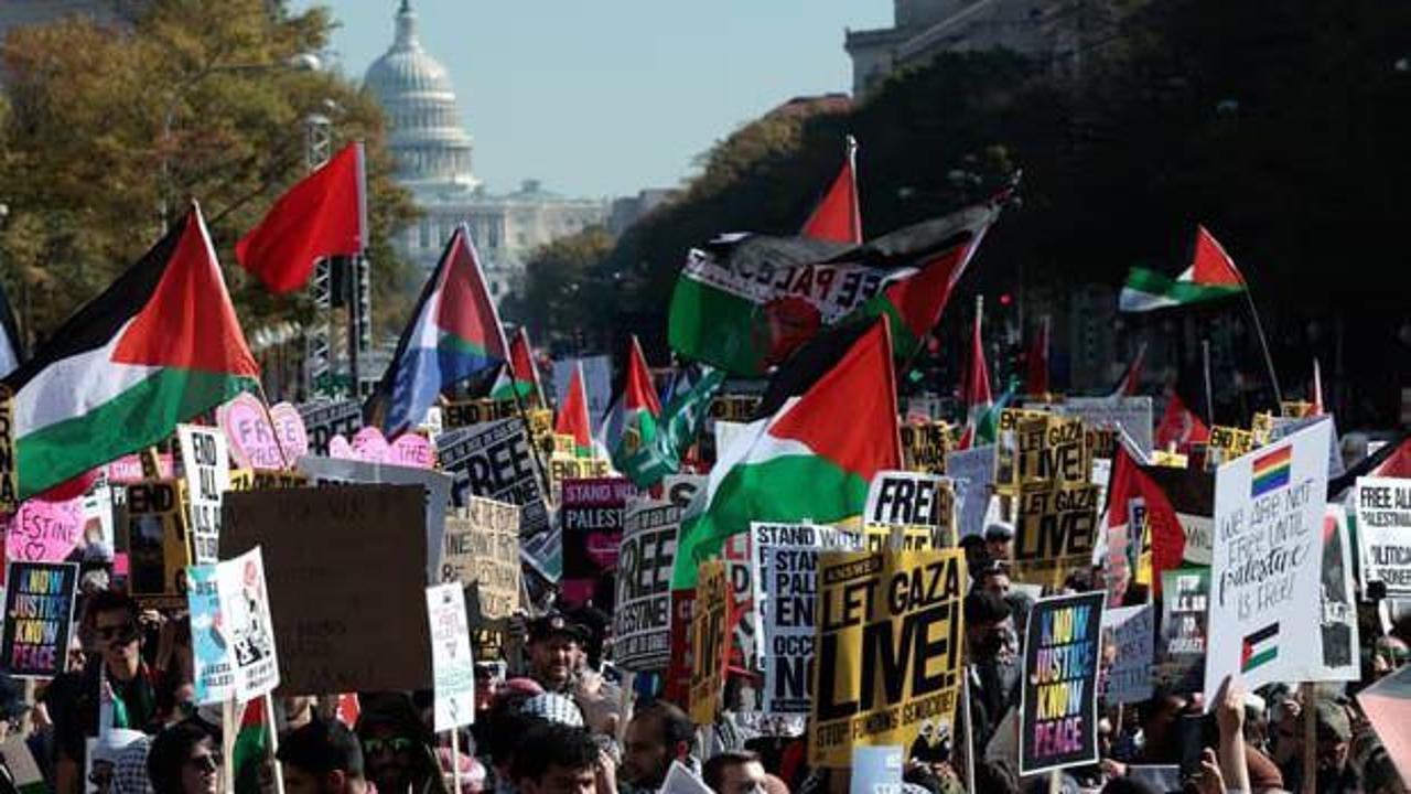 “Başkan Joe Biden, tarafını seç, ateşkes mi soykırım mı?”