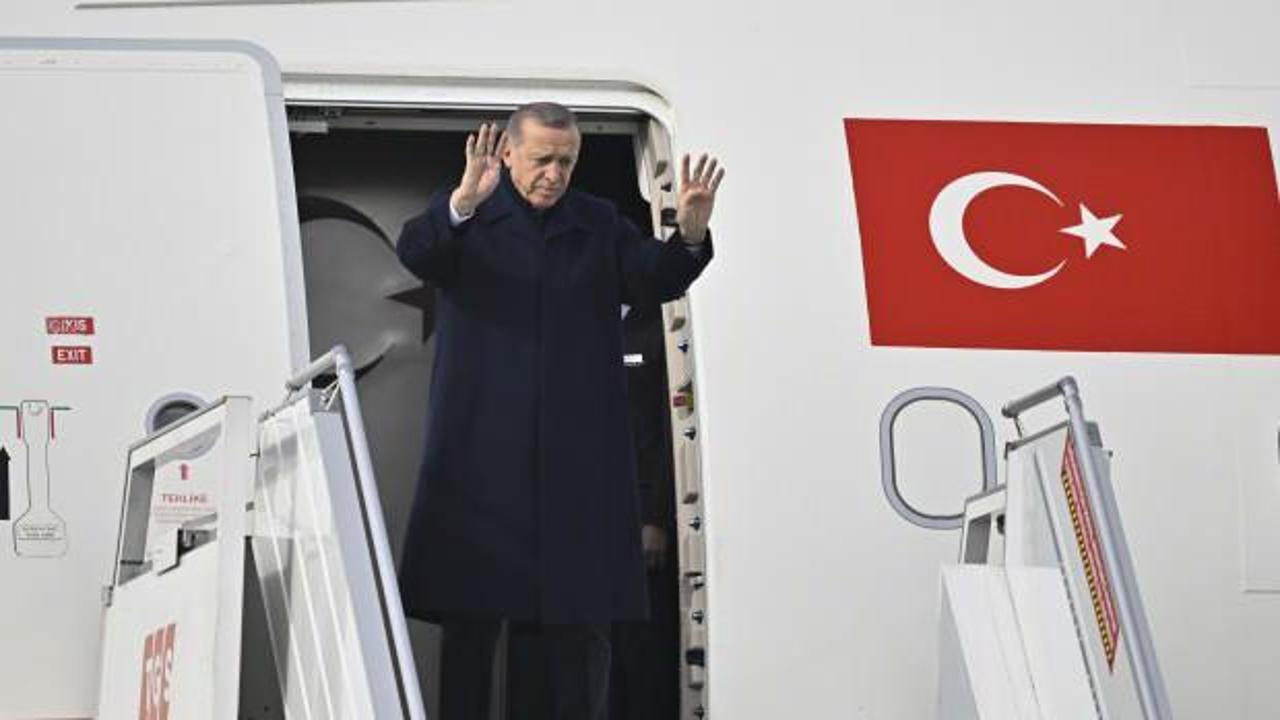 Cumhurbaşkanı Erdoğan Almanya’ya gitti