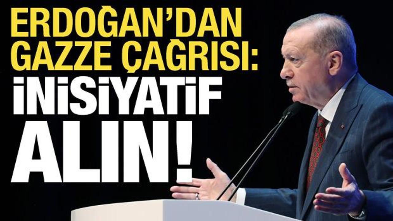 Cumhurbaşkanı Erdoğan’dan tüm liderlere Gazze çağrısı: İnisiyatif alın