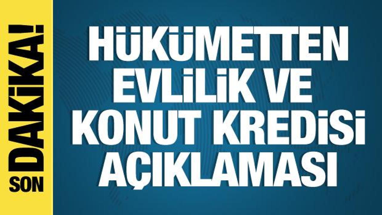 Cevdet Yılmaz’dan konut ve evlilik kredisi açıklaması