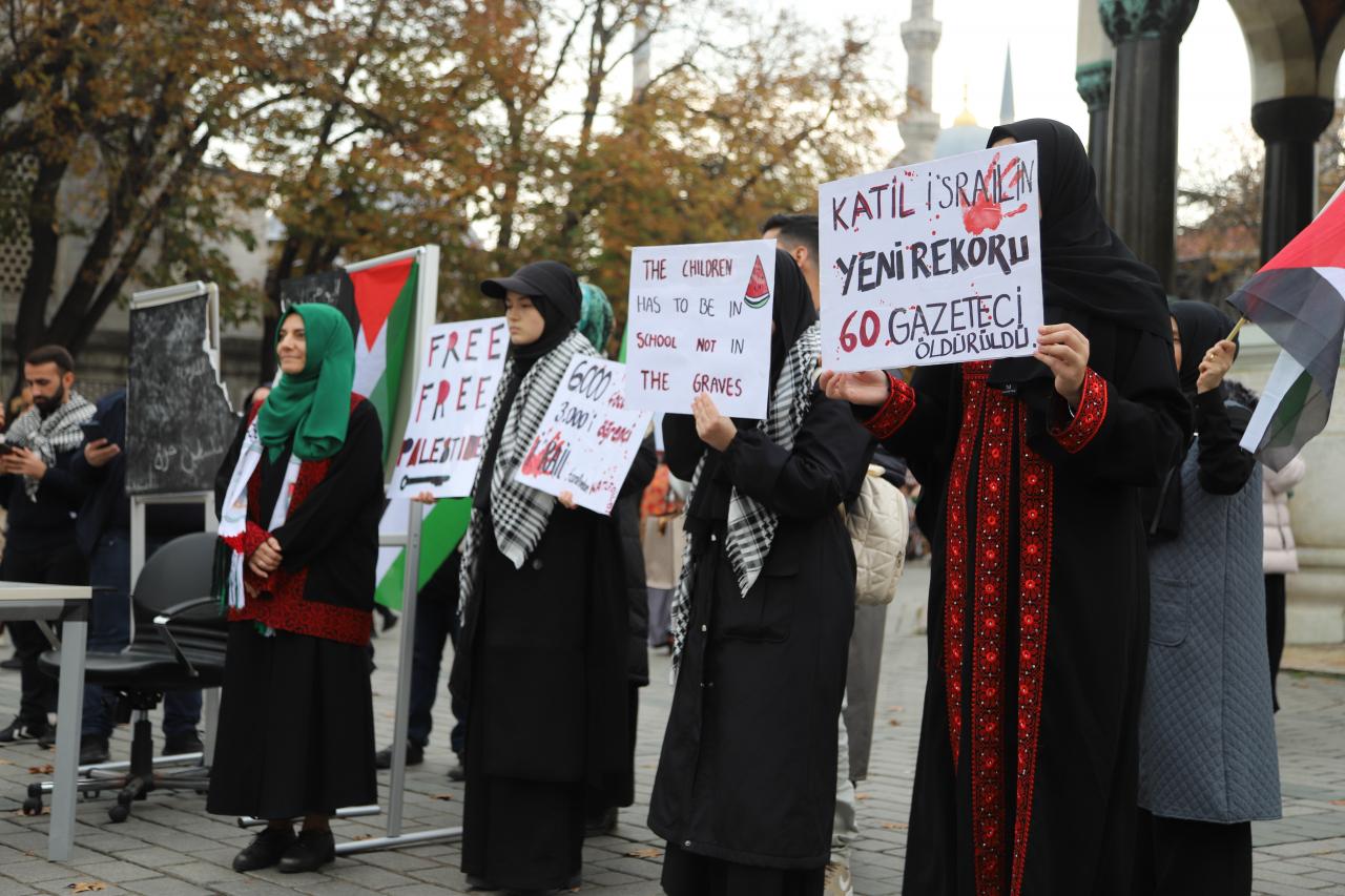 ÖNDER öncülüğünde gençlerden 81 ilde çağrı: Filistin'de soykırımı durdurun!