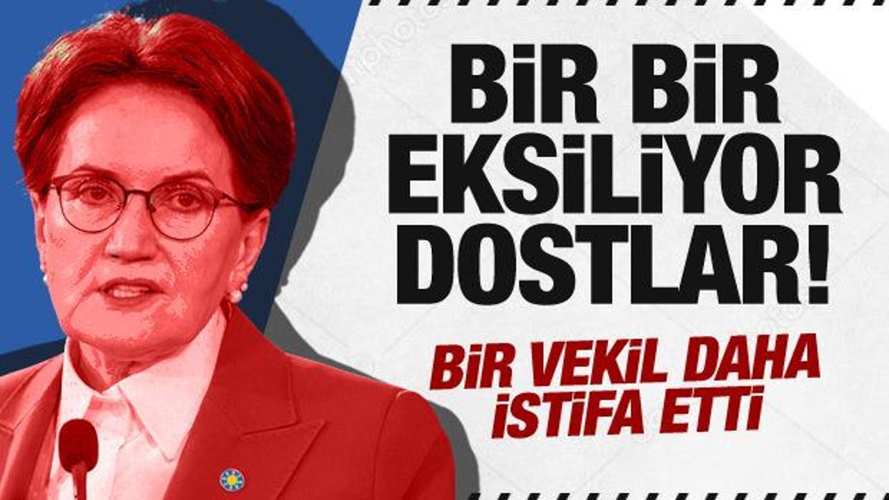 İYİ Parti’de bir milletvekili daha istifa etti