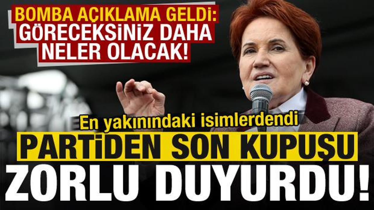 İYİ Parti’deki peş peşe ayrılıklar sonrası bomba açıklama: Göreceksiniz daha neler olacak!