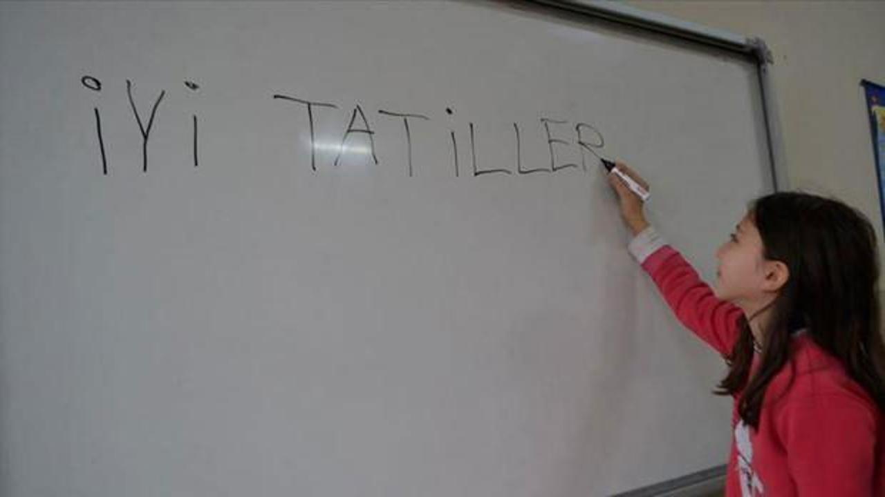 Okullarda ilk ara tatil için geri sayım