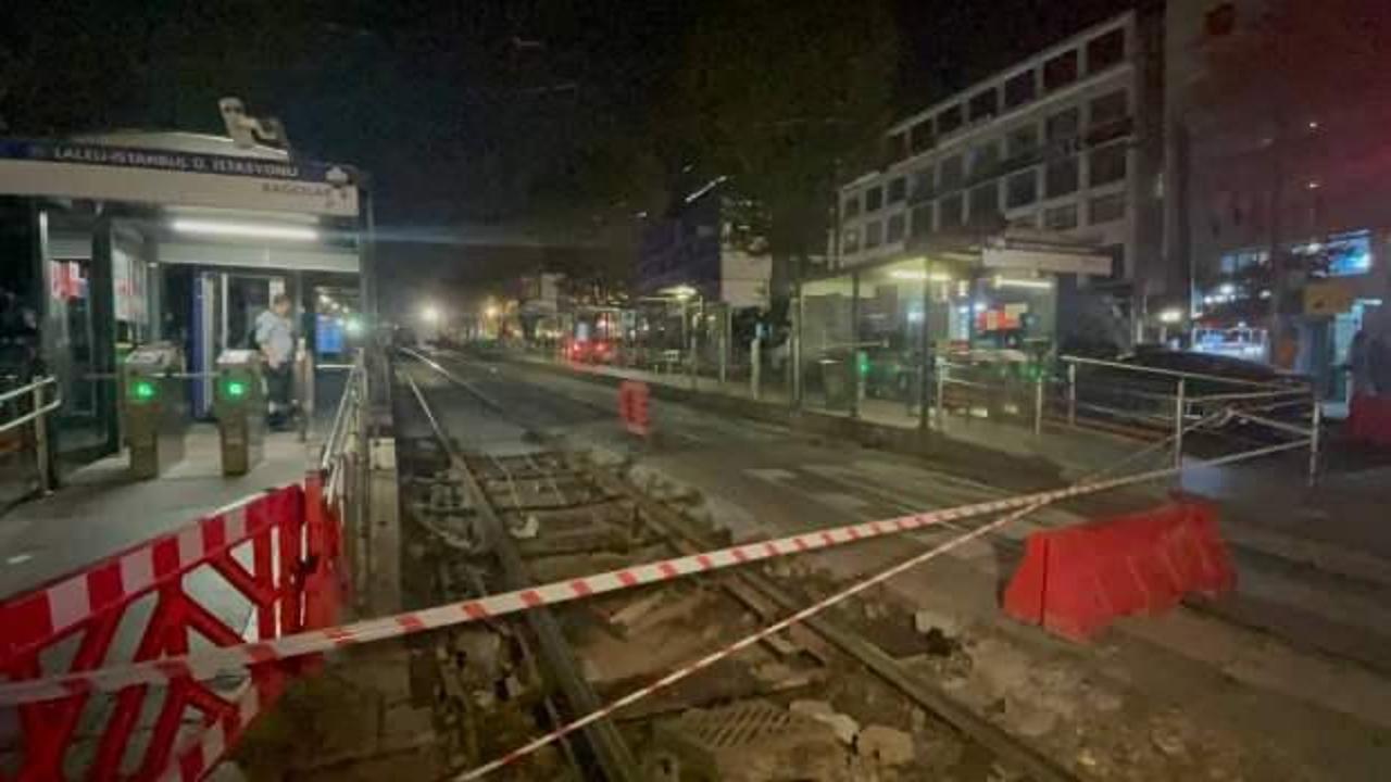 Kabataş-Bağcılar Tramvay Hattı’nın bazı duraklarında seferler yapılamadı