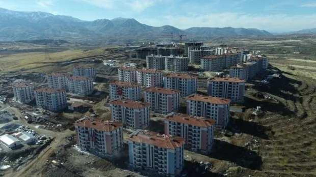 Malatya’da 350 deprem konutu teslimata hazırlanıyor