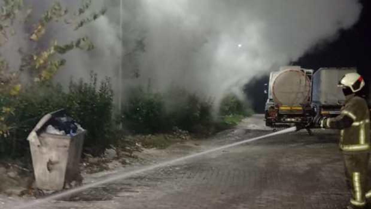 Park halindeki tankerden 25 ton hidrojen gazı sızdı