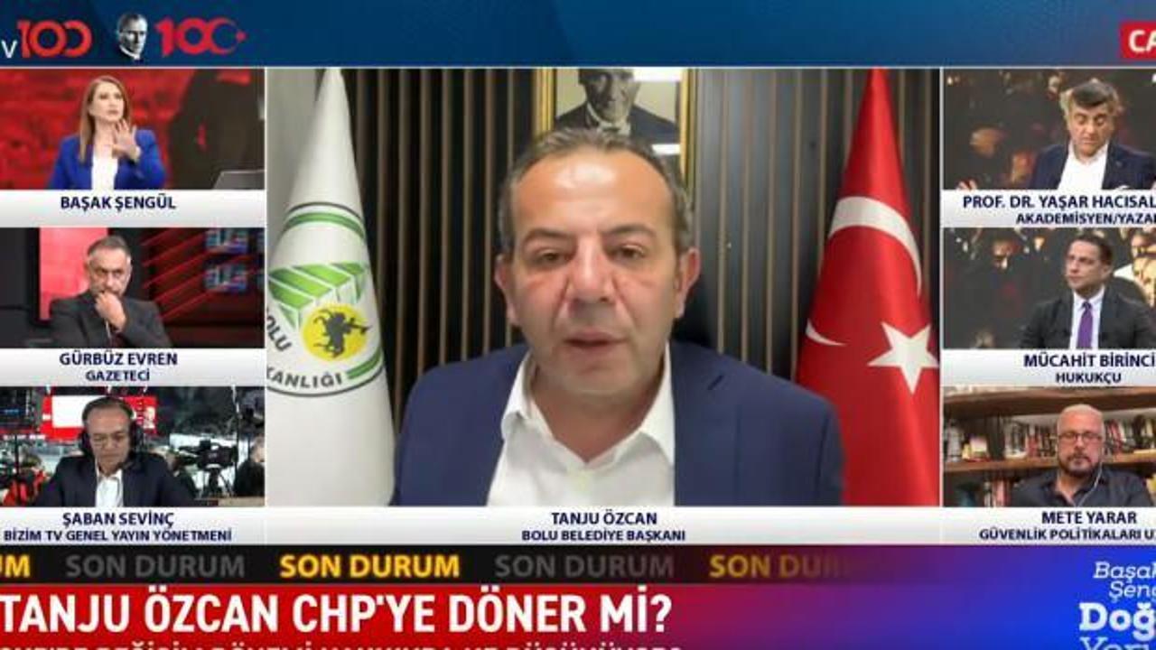 Tanju Özcan: Birinci önceliğim ortadan kalktı