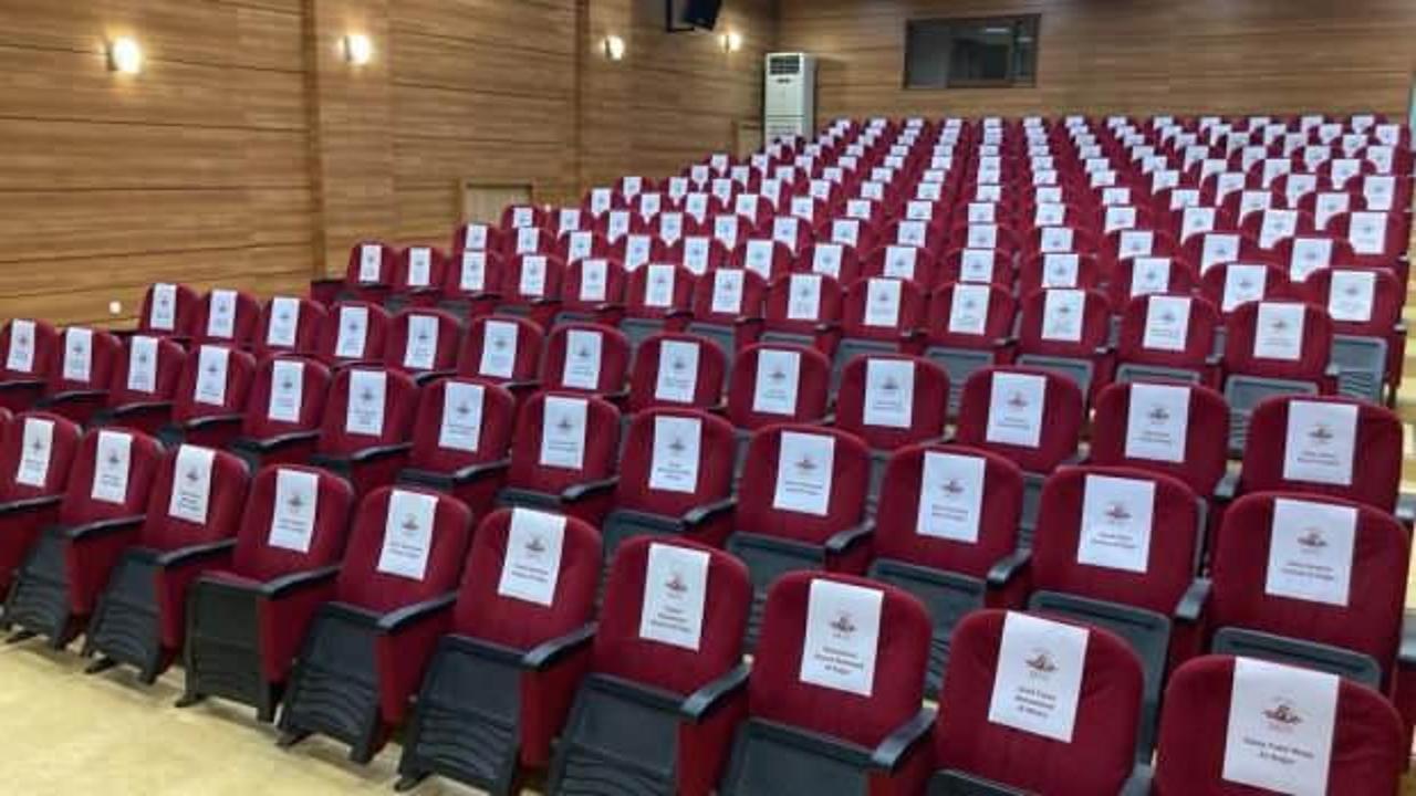 Ümraniye’de koltuklar Gazzeli çocuklara ayrıldı