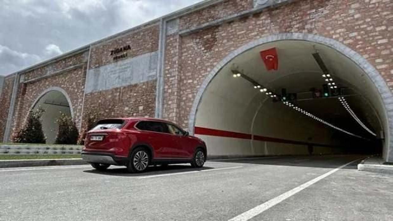 Yeni Zigana Tüneli’nden 6 ayda 2 milyona yakın araç geçti