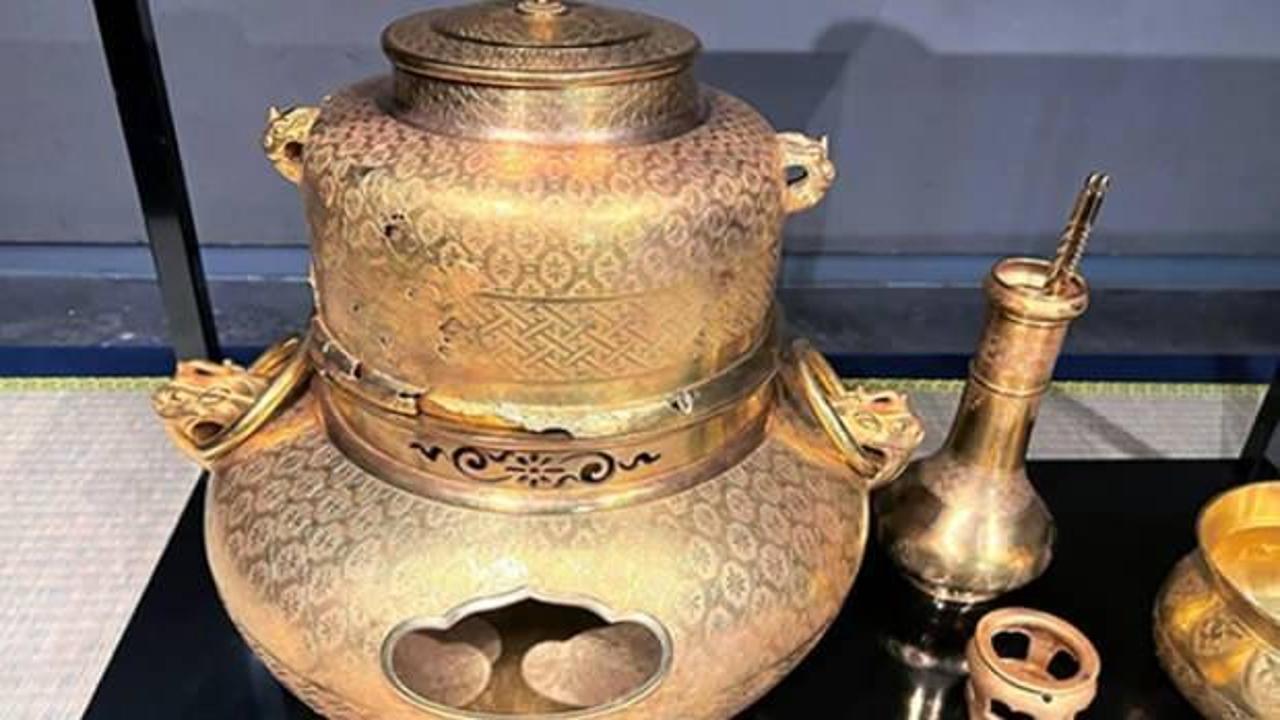 10 milyon yen değerinde saf altın çay kasesi çalındı