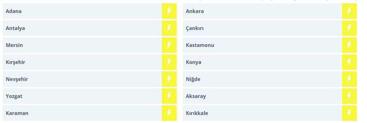 Meteoroloji'den 14 il için kuvvetli yağış uyarısı!