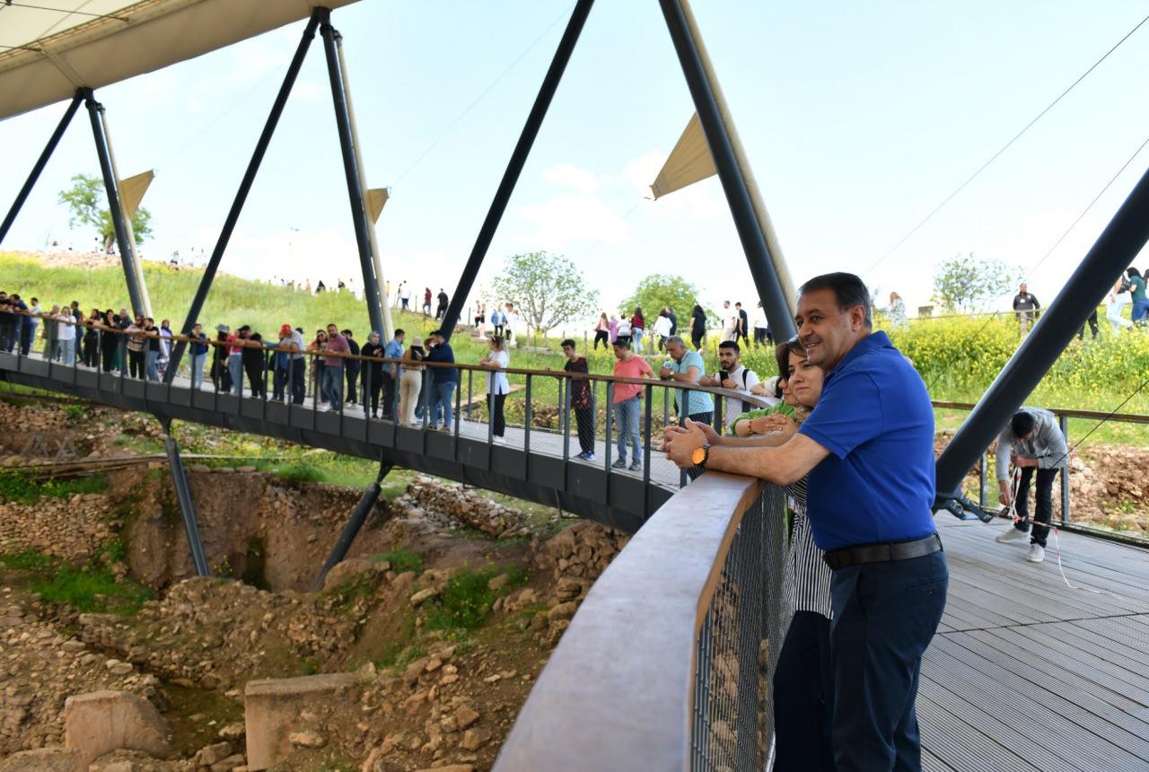 Göbeklitepe, bayram tatilinde rekor üstüne rekor kırdı