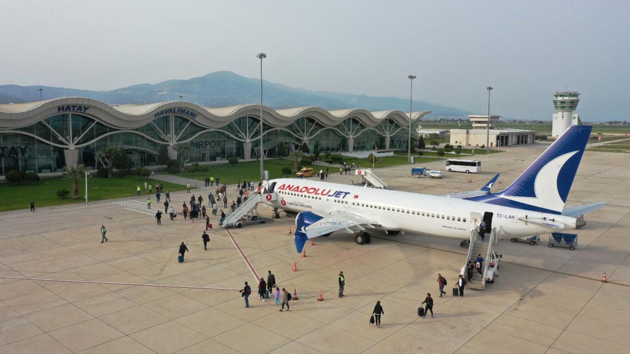 Hatay'a uçuşlar yeniden başladı