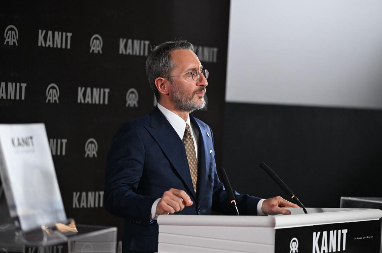 Cumhurbaşkanlığı İletişim Başkanı Fahrettin Altun işgalci İsrail'i hedef aldı