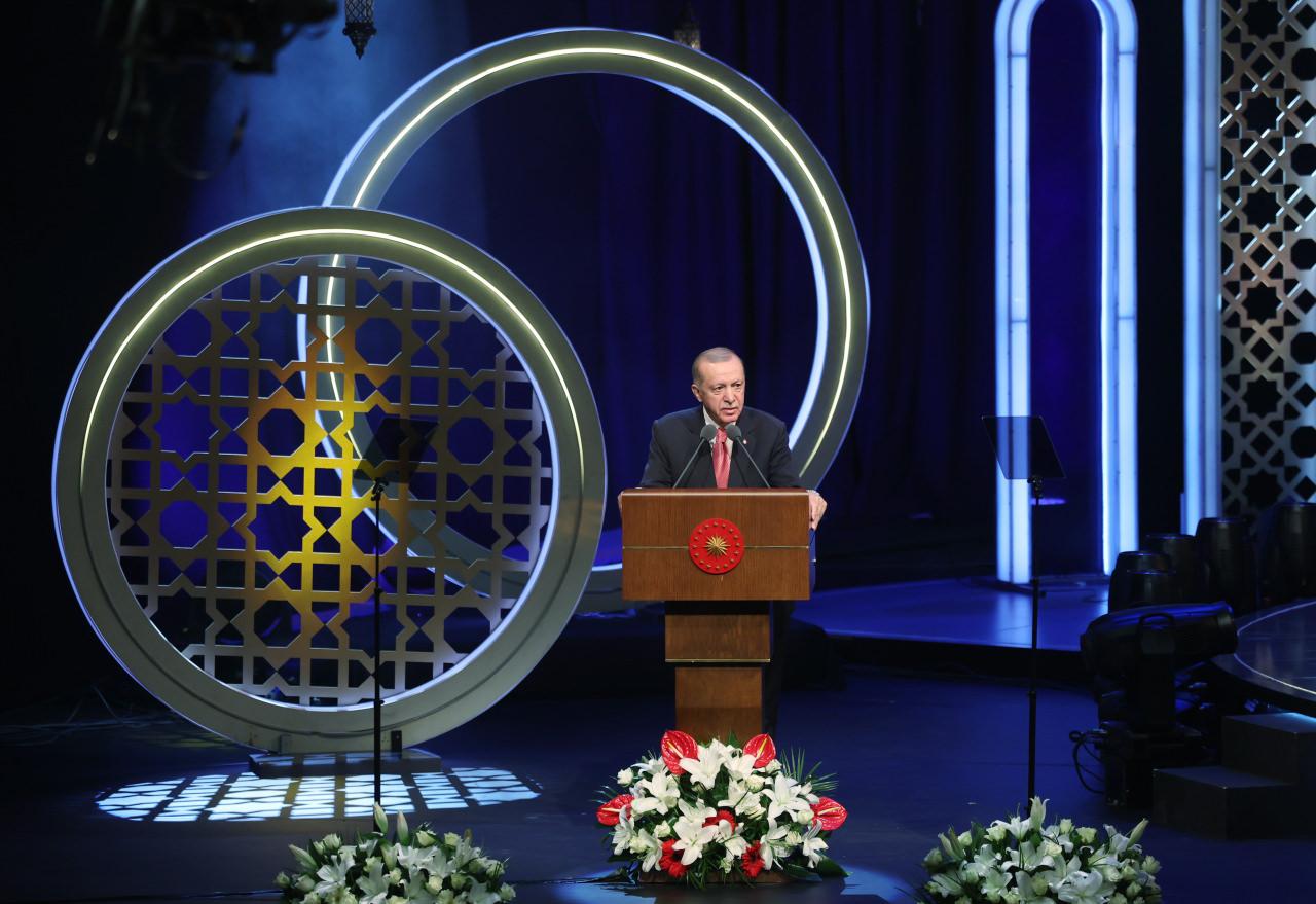 Kur'an-ı Kerim'i Güzel Okuma yarışması finali! Erdoğan: Artık kelimeler dahi kifayetsiz