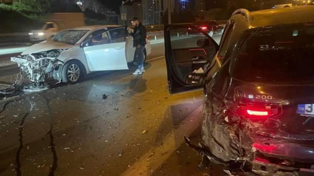 TEM’de feci kaza: Yaralılar var