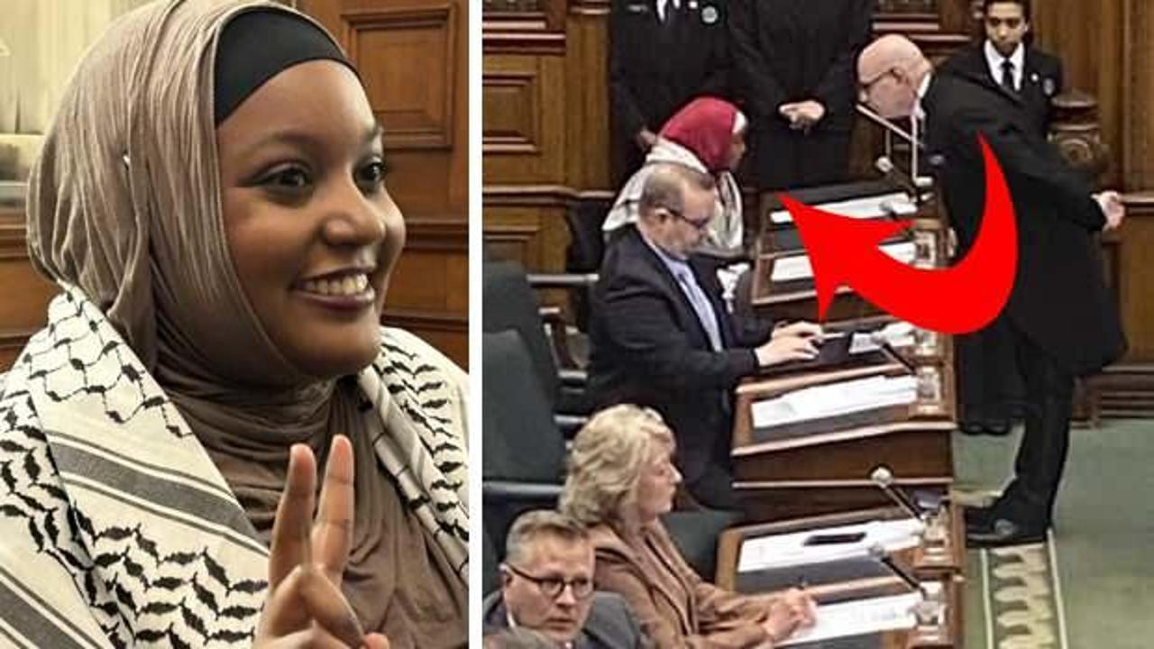 Ontario Meclisi’nda kefiye krizi: Çık dışarı!