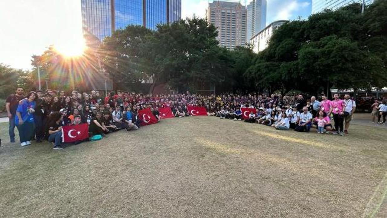 ABD’deki robotik dünya şampiyonasında 9 Türk takımı ödül kazandı