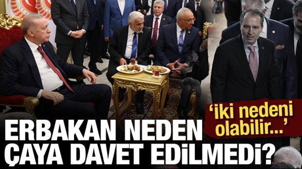 Ahmet Hakan yazdı: Erdoğan, Fatih Erbakan’ı neden çay sohbetine davet etmedi?