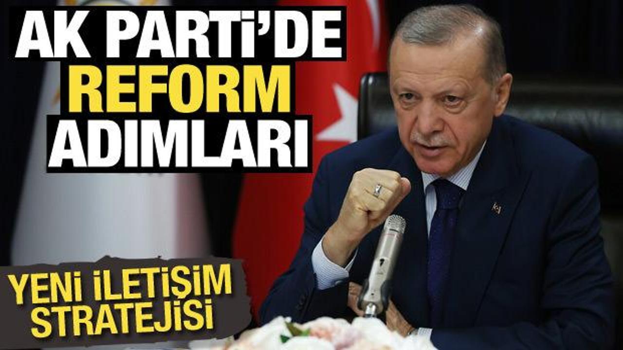 AK Parti’de reform adımları