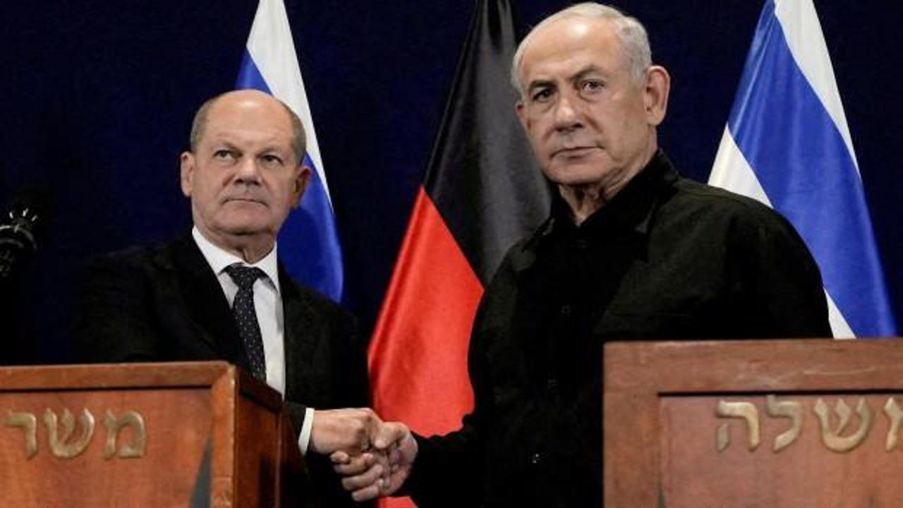 Almanya Başbakanı Scholz, Netanyahu ile görüştü