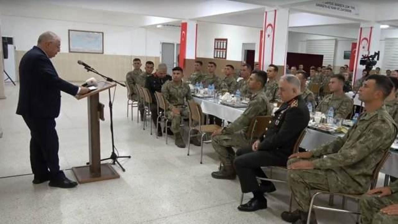 Bakan Güler: Kıbrıs Türk’ünün haklarını koruma kararlılığına sahibiz