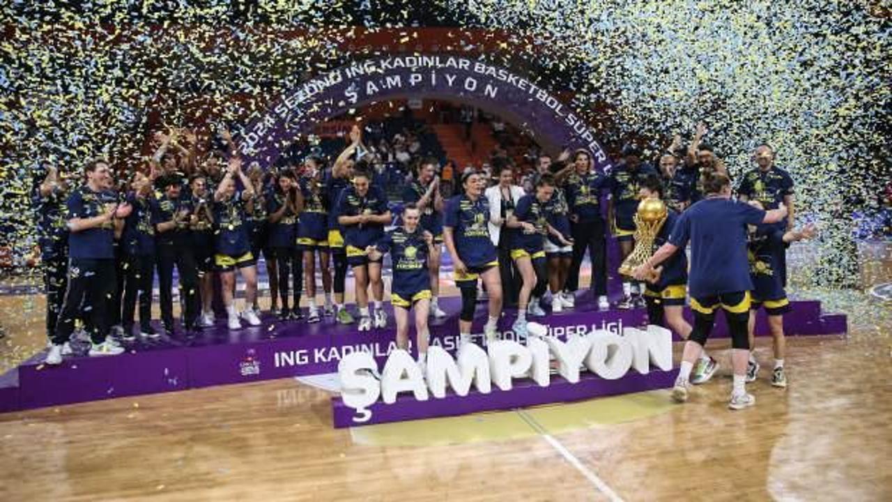 Fenerbahçe, üst üste 6. kez kez şampiyon