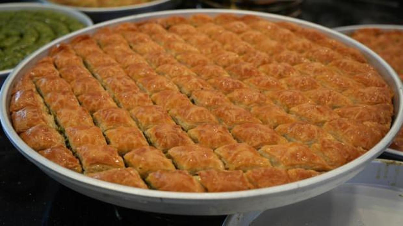 Gaziantep’te baklava satışında rekor